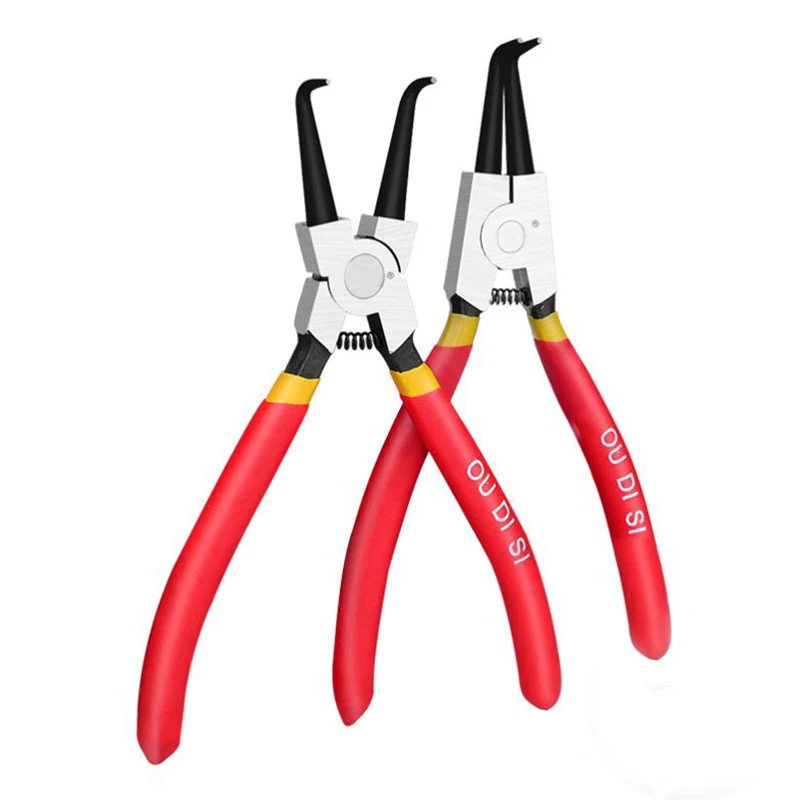 New 7in Heavy Duty Snap Ring Pliers for Removal Retaining Clip External Internal Circlip for Engine Repair 1PC 2020
New 7in Heavy Duty Snap Ring Pliers for Removal Retaining Clip External Internal Circlip for Engine Repair 1PC 2020