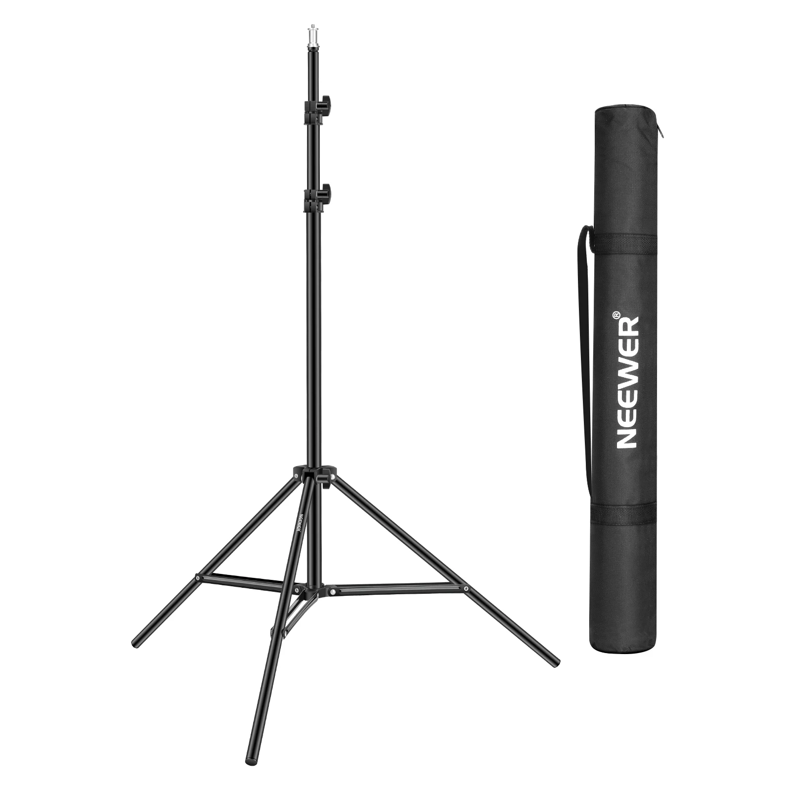 Neewer Pro 6 Feet/190CM Photography Light Stands with Carrying Case for Reflectors/Softboxes/Lights/Umbrellas/Backgrounds.etc
Neewer Pro 6 Feet/190CM Photography Light Stands with Carrying Case for Reflectors/Softboxes/Lights/Umbrellas/Backgrounds.etc