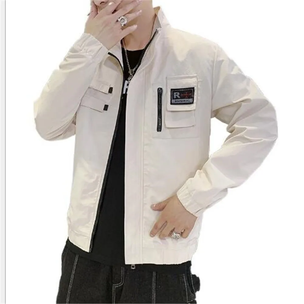 Spring Autumn New Casual Men's Jacket Trend Handsome Middle School Student Youth Coat Clothes Outerwear
Spring Autumn New Casual Men's Jacket Trend Handsome Middle School Student Youth Coat Clothes Outerwear