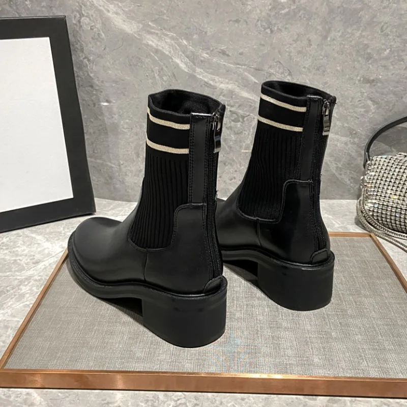 QueePace Classic Women's Boots Genuine Leather Boots Over-the-Knee Mixed Socks Boots Top Quality Winter Women's Shoes 35-42
QueePace Classic Women's Boots Genuine Leather Boots Over-the-Knee Mixed Socks Boots Top Quality Winter Women's Shoes 35-42