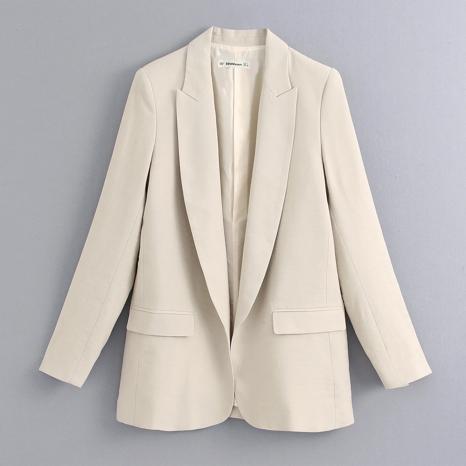 2021 Silk Satin Suit Jacket Women Two Piece Sets Spring Blzaer + High Waist Pants Office Lady Female
2021 Silk Satin Suit Jacket Women Two Piece Sets Spring Blzaer + High Waist Pants Office Lady Female