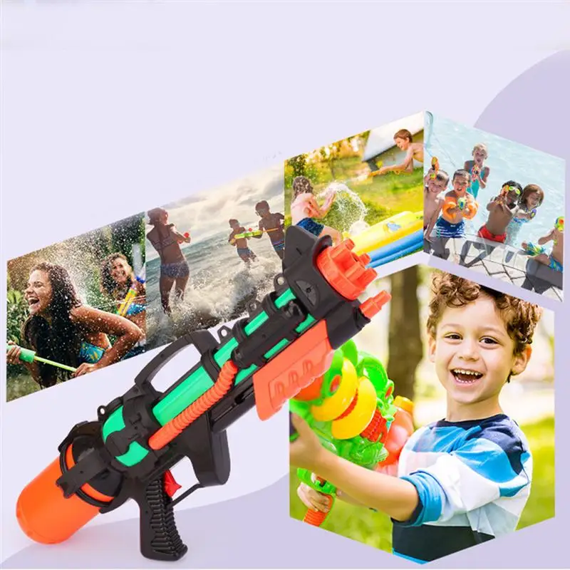 Plastic Water Soaker Toys Large Capacity Funny Play Water Container Shooter Toy Long Distance Water Shooter Summer
Plastic Water Soaker Toys Large Capacity Funny Play Water Container Shooter Toy Long Distance Water Shooter Summer