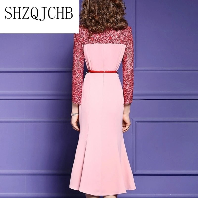 2021 Runway New Spring Grace Retro Dress Plus Code Summer Women Business Holiday Lace Dress Womanliness Fishtail Party Dresses
2021 Runway New Spring Grace Retro Dress Plus Code Summer Women Business Holiday Lace Dress Womanliness Fishtail Party Dresses