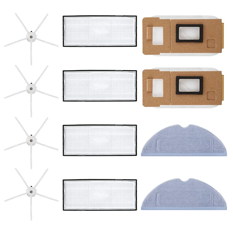Replacement Accessories HEPA Filter Side Brush Mop Dust Bag for Xiaomi Roborock S7 / T7S / T7S Plus Floor Sweeping Robot
Replacement Accessories HEPA Filter Side Brush Mop Dust Bag for Xiaomi Roborock S7 / T7S / T7S Plus Floor Sweeping Robot