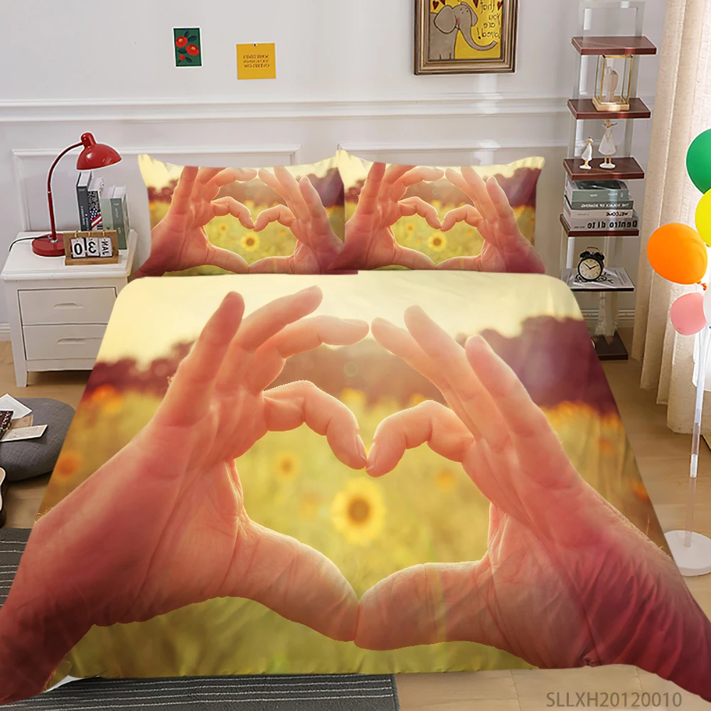 Sunshine Floral Print Duvet Cover 3D Sunflower Print Bedding Set Modern Home Bed Set Pillowcase 2/3 Pcs for All Seasons
Sunshine Floral Print Duvet Cover 3D Sunflower Print Bedding Set Modern Home Bed Set Pillowcase 2/3 Pcs for All Seasons