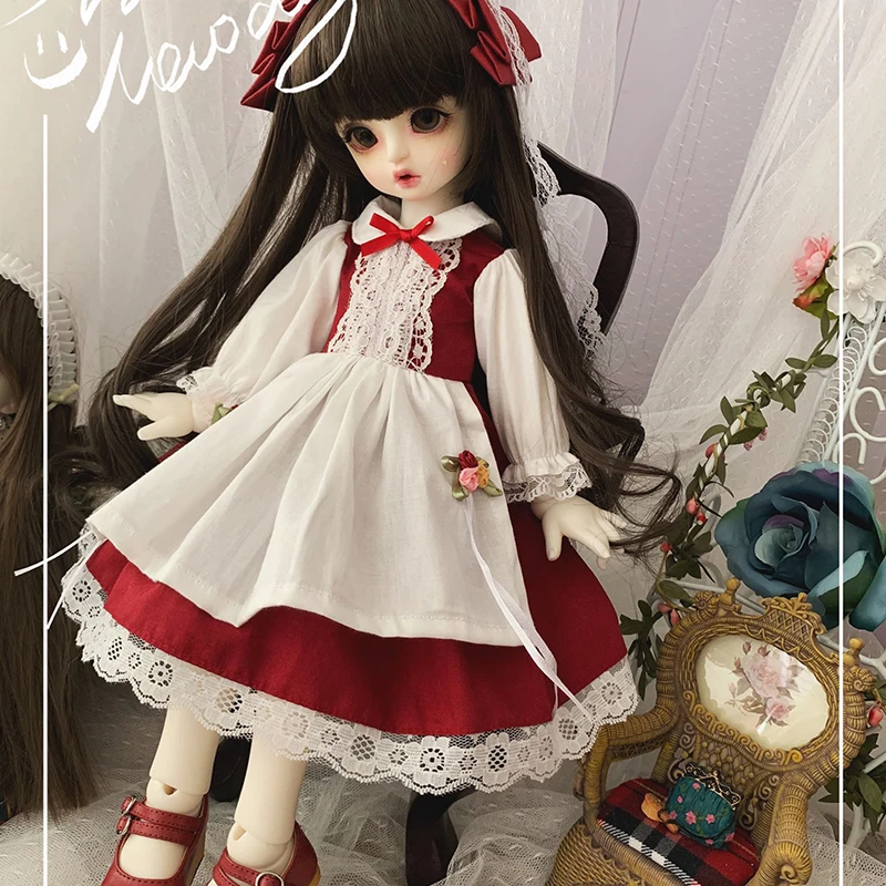 1/6 Blythe Dress BJD Dress 1/3 1/4 Bjd Doll Light White Vintage Dress for 1/6 1/4 1/3 BJD Giant Baby Doll Clothes for barbie
1/6 Blythe Dress BJD Dress 1/3 1/4 Bjd Doll Light White Vintage Dress for 1/6 1/4 1/3 BJD Giant Baby Doll Clothes for barbie