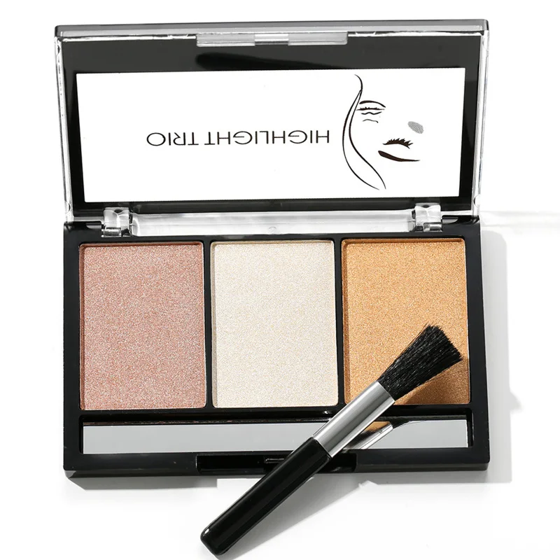 Tri-color High-gloss Pearl Powder Natural Stereoscopic Brightening and Facial Cleanser Blush Powder Profile Makeup Powder Cake
Tri-color High-gloss Pearl Powder Natural Stereoscopic Brightening and Facial Cleanser Blush Powder Profile Makeup Powder Cake