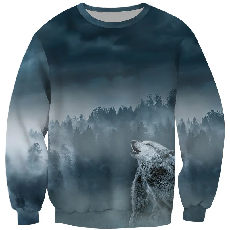 YOUTHUP New Men's Sweatshirts Animal 3D Printed Sweatshirts Pullovers Long Sleeve Male Casual Sweatshirt Streetwear Asian Size
YOUTHUP New Men's Sweatshirts Animal 3D Printed Sweatshirts Pullovers Long Sleeve Male Casual Sweatshirt Streetwear Asian Size