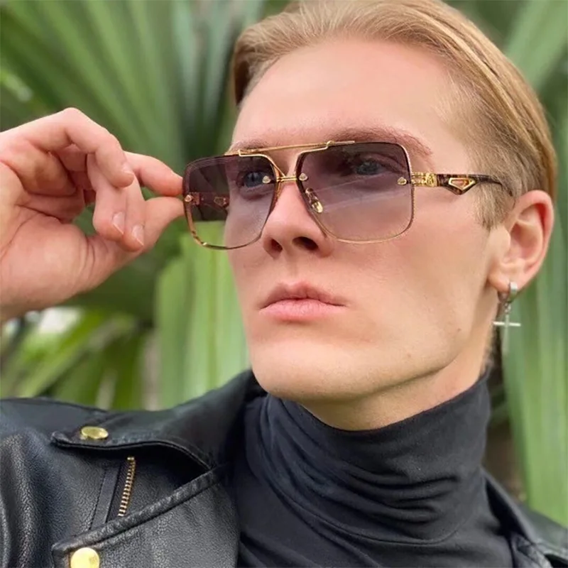 Zowensyh brand Vintage sunglasses with square frames for men Sunglasses with large frames for men metal sunglasses
Zowensyh brand Vintage sunglasses with square frames for men Sunglasses with large frames for men metal sunglasses