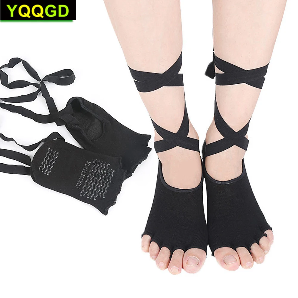 1Pair Professional Yoga Half Toe Socks, Toe Separator, Made by Cotton, Anti-Slip with Ballet Straps
1Pair Professional Yoga Half Toe Socks, Toe Separator, Made by Cotton, Anti-Slip with Ballet Straps