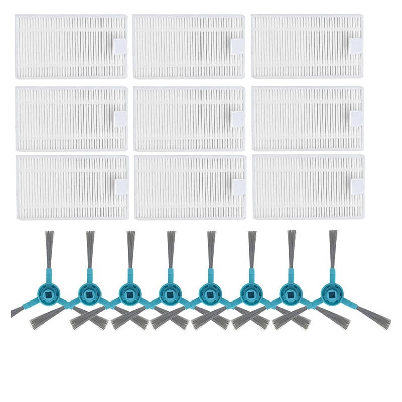 Replacement Parts Brush Side Brush Hepa Filters for Conga 4090 Vacuum Cleaner Robot Sweeper Accessories
Replacement Parts Brush Side Brush Hepa Filters for Conga 4090 Vacuum Cleaner Robot Sweeper Accessories
