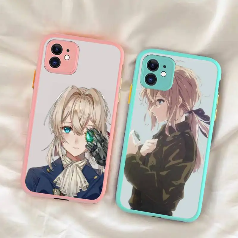 MaiYaCa Violet Evergarden Phone Case for iPhone X XR XS 7 8 Plus 11 12 13 pro MAX 13mini Translucent Matte Shockproof Case
MaiYaCa Violet Evergarden Phone Case for iPhone X XR XS 7 8 Plus 11 12 13 pro MAX 13mini Translucent Matte Shockproof Case