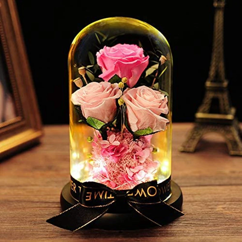 Eternal Rose, Preserved Flower Rose Handmade Gift Box Rose in a Glass Dome, Valentine's Day, Anniversary for Friend
Eternal Rose, Preserved Flower Rose Handmade Gift Box Rose in a Glass Dome, Valentine's Day, Anniversary for Friend