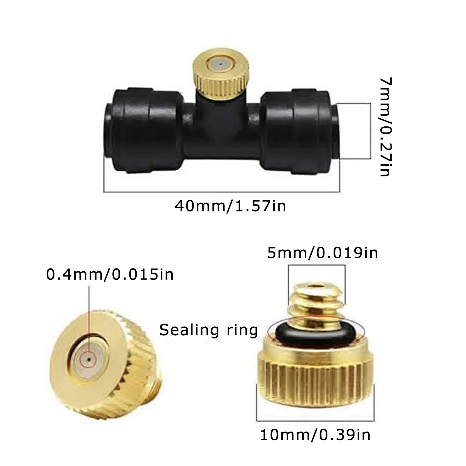 21pcs Brass Irrigation Garden Sprinklers Nozzles Kit Outdoor Cooling System Misting Nozzles Kit Garden Watering Irrigation Tools
21pcs Brass Irrigation Garden Sprinklers Nozzles Kit Outdoor Cooling System Misting Nozzles Kit Garden Watering Irrigation Tools