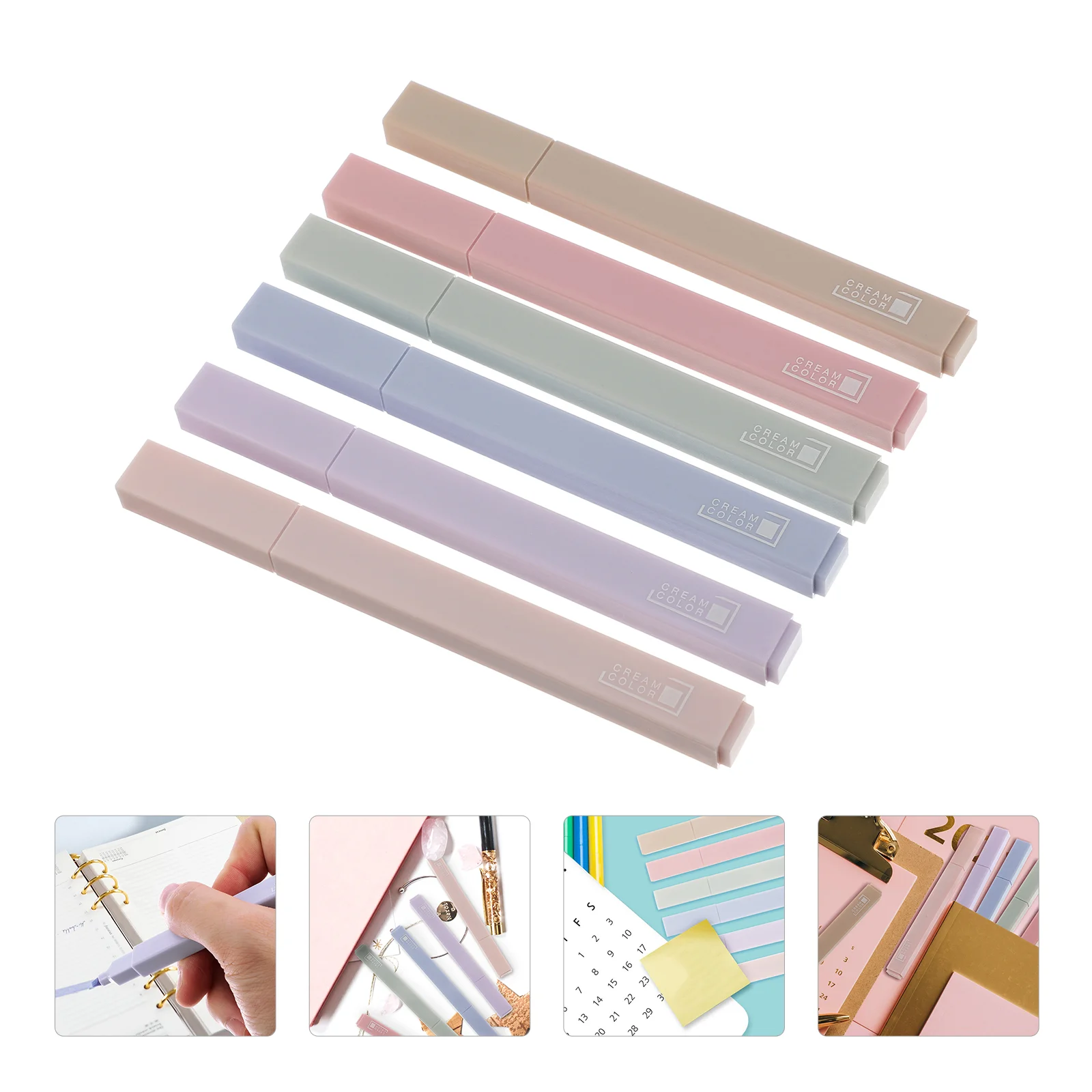 6Pcs Highlighters Oblique Head Highlighters Marking Drawing Pens Fluorescent Pen
6Pcs Highlighters Oblique Head Highlighters Marking Drawing Pens Fluorescent Pen