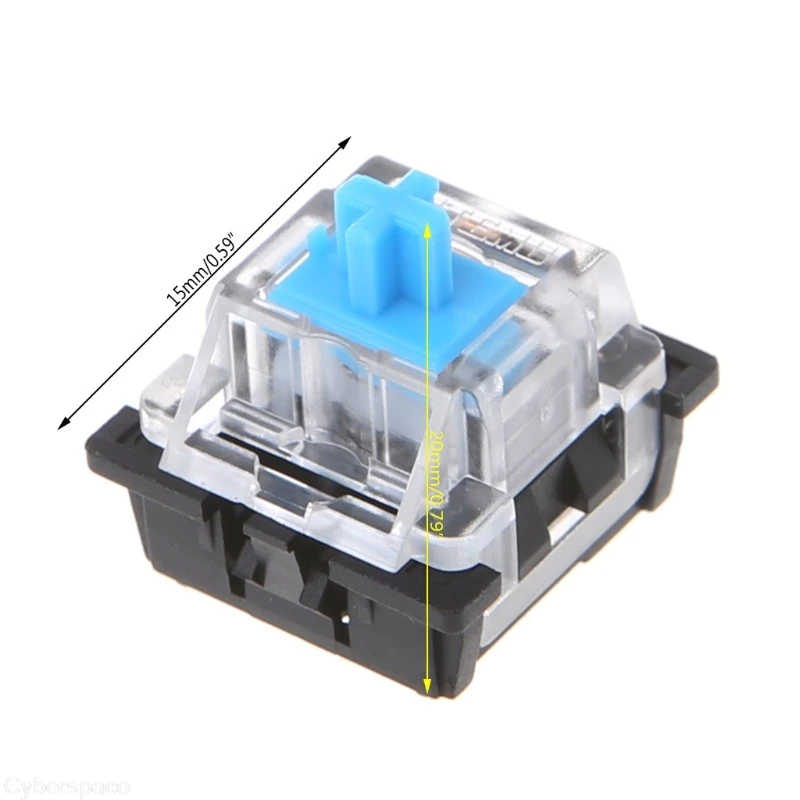 10Pcs 3 Pin Mechanical Keyboard Switch Blue for Cherry MX Keyboard Tester Kit
10Pcs 3 Pin Mechanical Keyboard Switch Blue for Cherry MX Keyboard Tester Kit