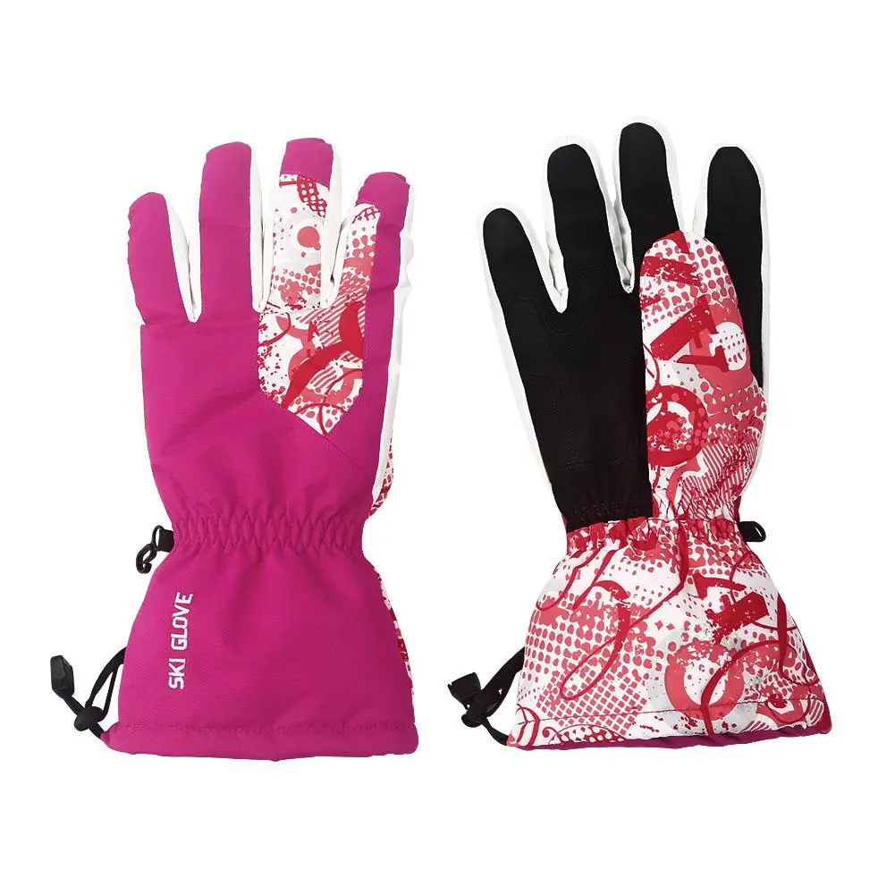 Winter Snowboard Ski Gloves PU Leather Non-slip Touch Screen Waterproof Motorcycle Cycling Fleece Warm Snow Gloves Unisex Glove 
Winter Snowboard Ski Gloves PU Leather Non-slip Touch Screen Waterproof Motorcycle Cycling Fleece Warm Snow Gloves Unisex Glove