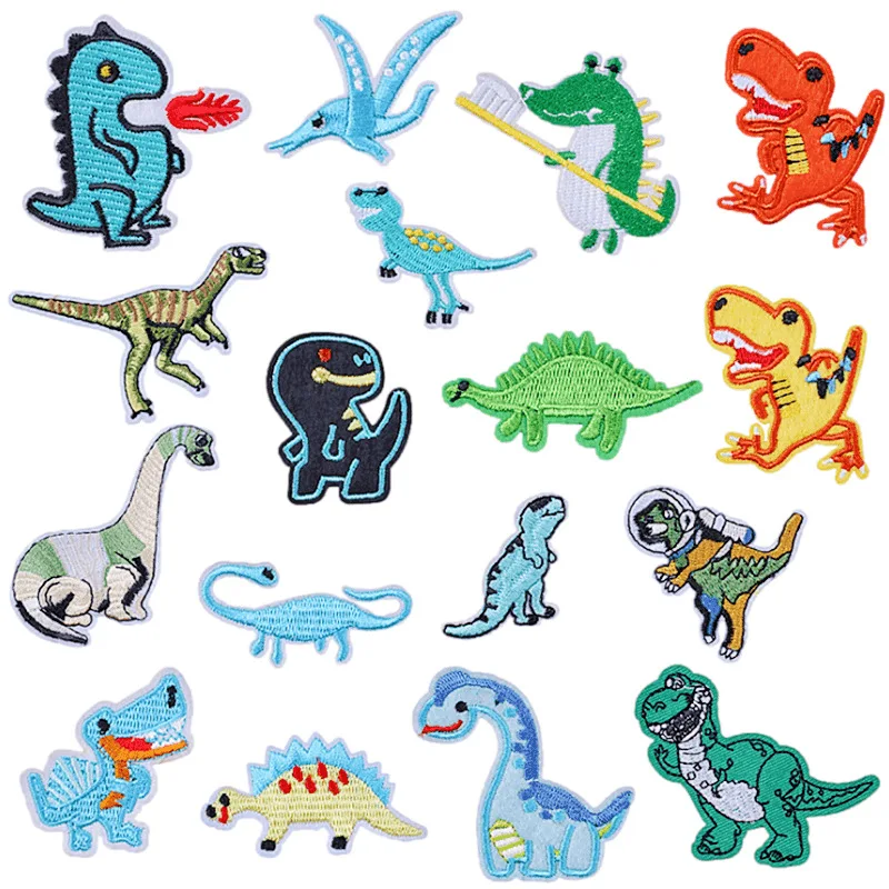 Cute Little Animal Decoration Cartoon Dinosaur Embroidery Cloth Stickers Computer Embroidery Patch Stickers Clothing Accessories
Cute Little Animal Decoration Cartoon Dinosaur Embroidery Cloth Stickers Computer Embroidery Patch Stickers Clothing Accessories