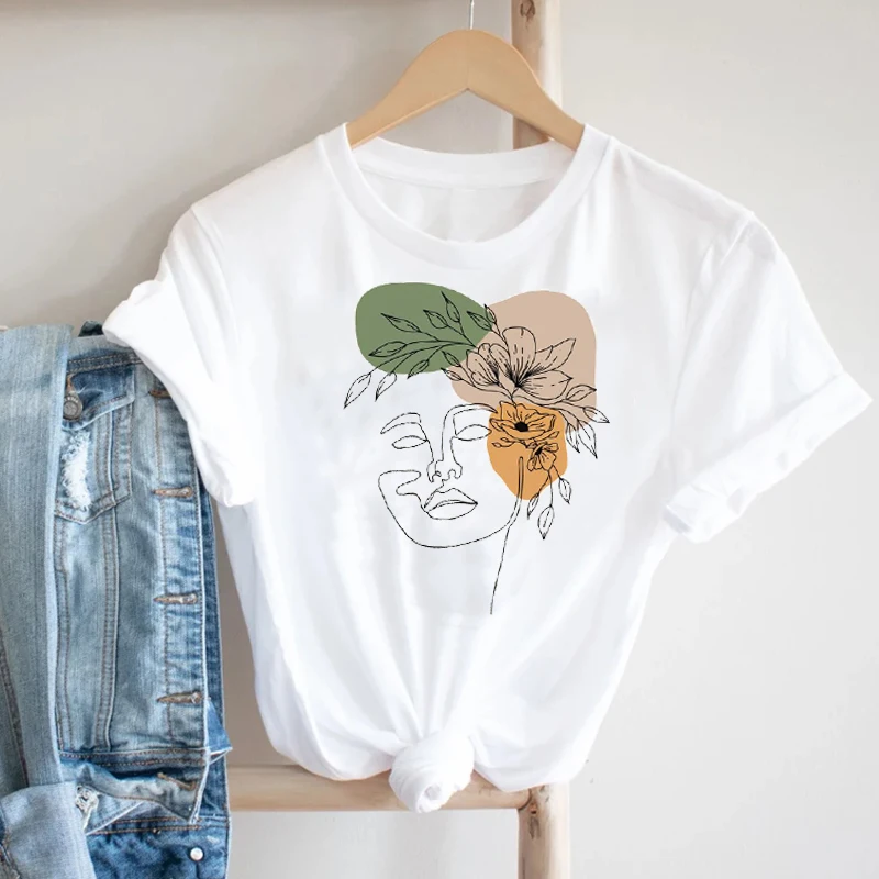 Women Short Sleeve Cartoon Face Mujer Camisetas 90s Trend Cute Fashion Clothes Print Tshirt Female Tee Top Graphic T-shirt
Women Short Sleeve Cartoon Face Mujer Camisetas 90s Trend Cute Fashion Clothes Print Tshirt Female Tee Top Graphic T-shirt