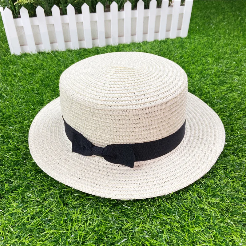 2020 Simple Fashion Summer Beach Sun Hat Female Casual Panama Hat Lady Women Flat brim Bowknot Straw cap girls Sun Hat
2020 Simple Fashion Summer Beach Sun Hat Female Casual Panama Hat Lady Women Flat brim Bowknot Straw cap girls Sun Hat