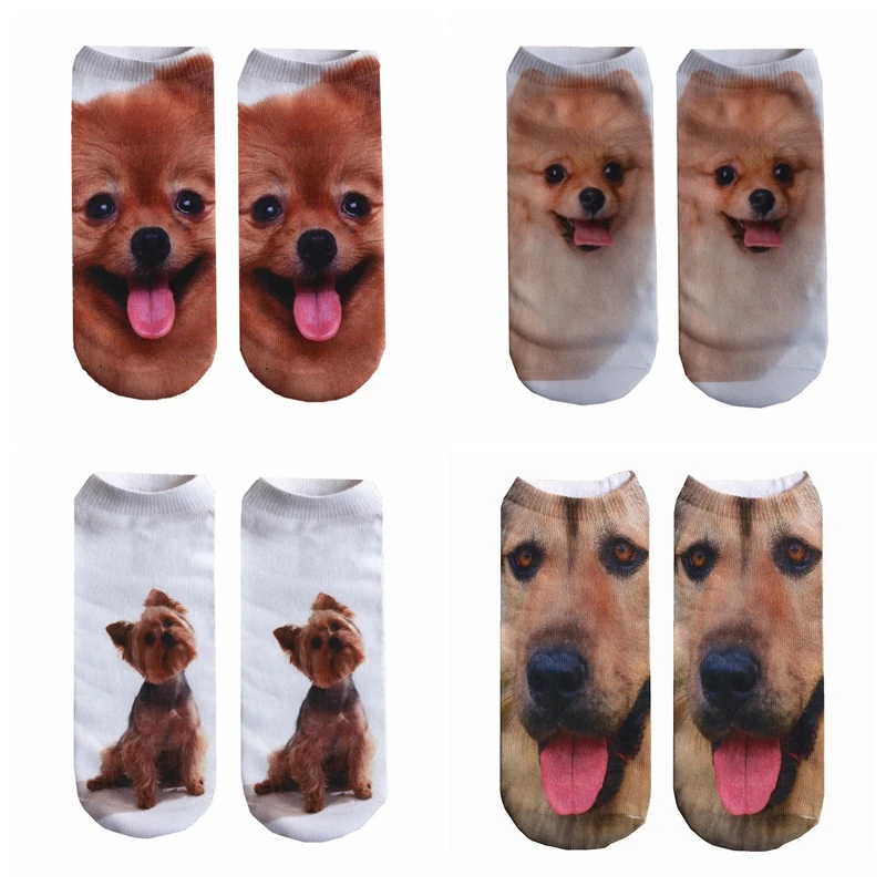 3D Dog Printing Women Socks Pet Design Short Fashion Low Ankle Kids Funny Sock With Print Unisex Kawaii Clothing Accessories
3D Dog Printing Women Socks Pet Design Short Fashion Low Ankle Kids Funny Sock With Print Unisex Kawaii Clothing Accessories