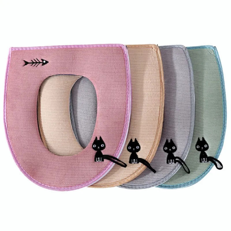 Fashion Style Soft Handle Cartoon Cat Pattern Zipper Toilet Seat Pad Waterproof Coral Fleece Cushion Cover
Fashion Style Soft Handle Cartoon Cat Pattern Zipper Toilet Seat Pad Waterproof Coral Fleece Cushion Cover