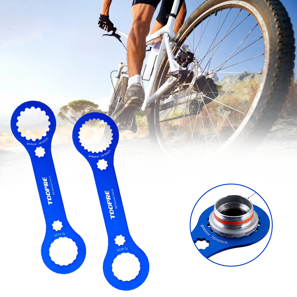 Double-Ended Bottom Bracket Wrench Aluminum Alloy Bicycle Repair Tool for Shimano BBR60/MT800 /BBR9100/ XTR/ DA TL-FC25 TL-FC24
Double-Ended Bottom Bracket Wrench Aluminum Alloy Bicycle Repair Tool for Shimano BBR60/MT800 /BBR9100/ XTR/ DA TL-FC25 TL-FC24