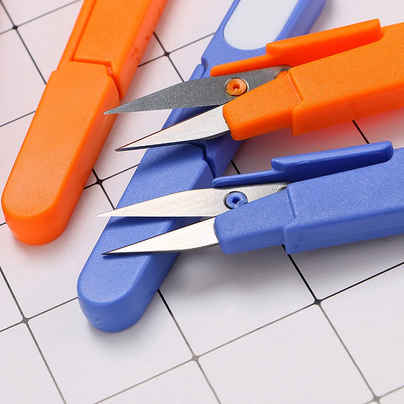 4pcs Sewing Scissors U-Type Thread Cutter Scissors with Protective Cover for Cross Stitch DIY Projects In Stock
4pcs Sewing Scissors U-Type Thread Cutter Scissors with Protective Cover for Cross Stitch DIY Projects In Stock