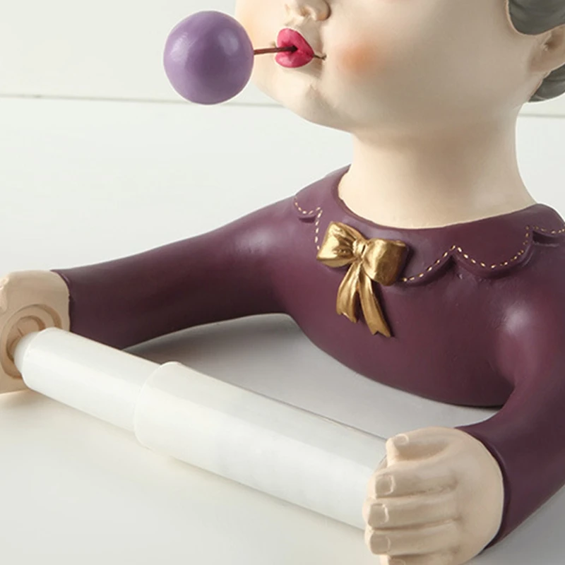 HOT Toilet Paper Holder Decor Paper Towel Holder Home Improvement Bath Accessories Bath Decoration
HOT Toilet Paper Holder Decor Paper Towel Holder Home Improvement Bath Accessories Bath Decoration