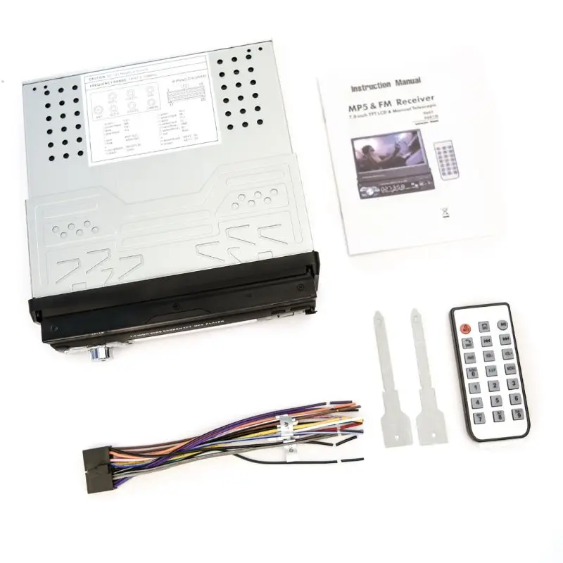 Автомобильный mp5-плеер, 7-дюймовый складной сенсорный экран, совместимый с Bluetooth, с RDS, AM, FM, 4,0 USB/TF/AUX Видео, F19A, Типоразмер 1DIN
Автомобильный mp5-плеер, 7-дюймовый складной сенсорный экран, совместимый с Bluetooth, с RDS, AM, FM, 4,0 USB/TF/AUX Видео, F19A, Типоразмер 1DIN