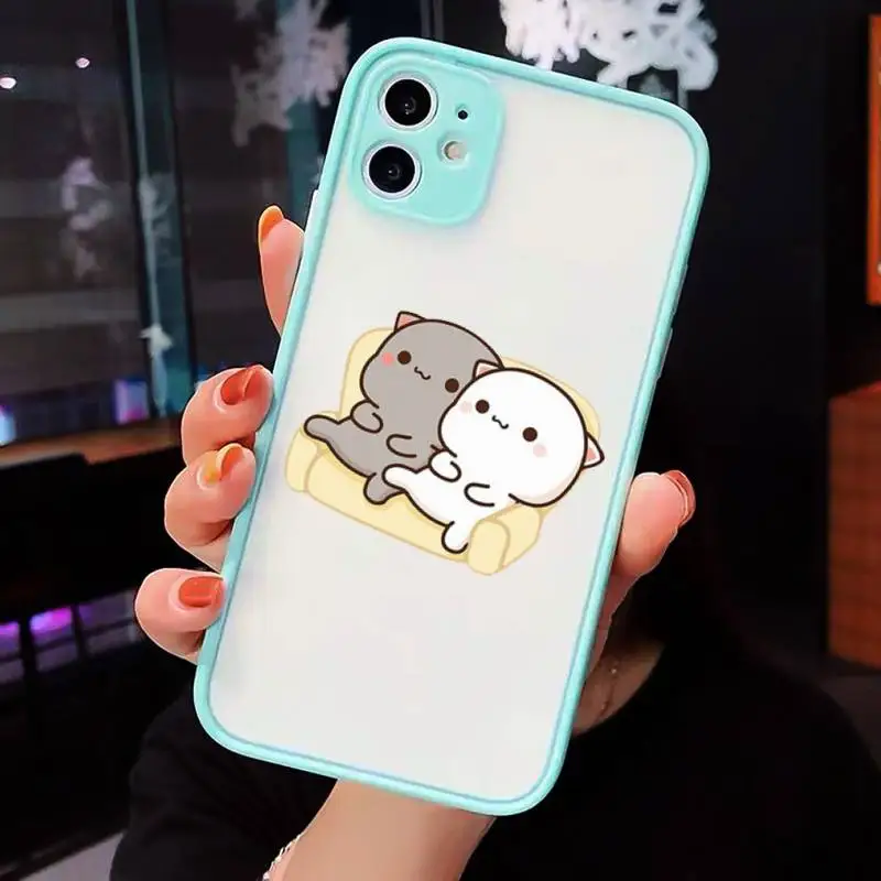 Cartoon cute Peach cat fashion art Phone Cases Matte Transparent for iPhone 7 8 11 12 s mini pro X XS XR MAX Plus cover funda
Cartoon cute Peach cat fashion art Phone Cases Matte Transparent for iPhone 7 8 11 12 s mini pro X XS XR MAX Plus cover funda