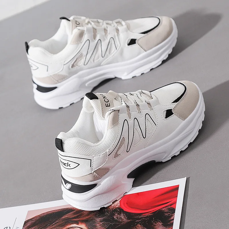 Sports Shoes Women White Thick-soled Flat Shoes Spring New Women's Vulcanized Shoes Breathable Casual Shoes Women
Sports Shoes Women White Thick-soled Flat Shoes Spring New Women's Vulcanized Shoes Breathable Casual Shoes Women
