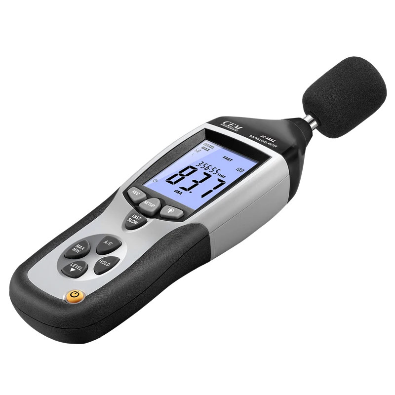 DT-8852 Professional Decibel USB Analog AC/DC Output 130db Voice Recorder Portable Noise Digital Sound Level Meter
DT-8852 Professional Decibel USB Analog AC/DC Output 130db Voice Recorder Portable Noise Digital Sound Level Meter