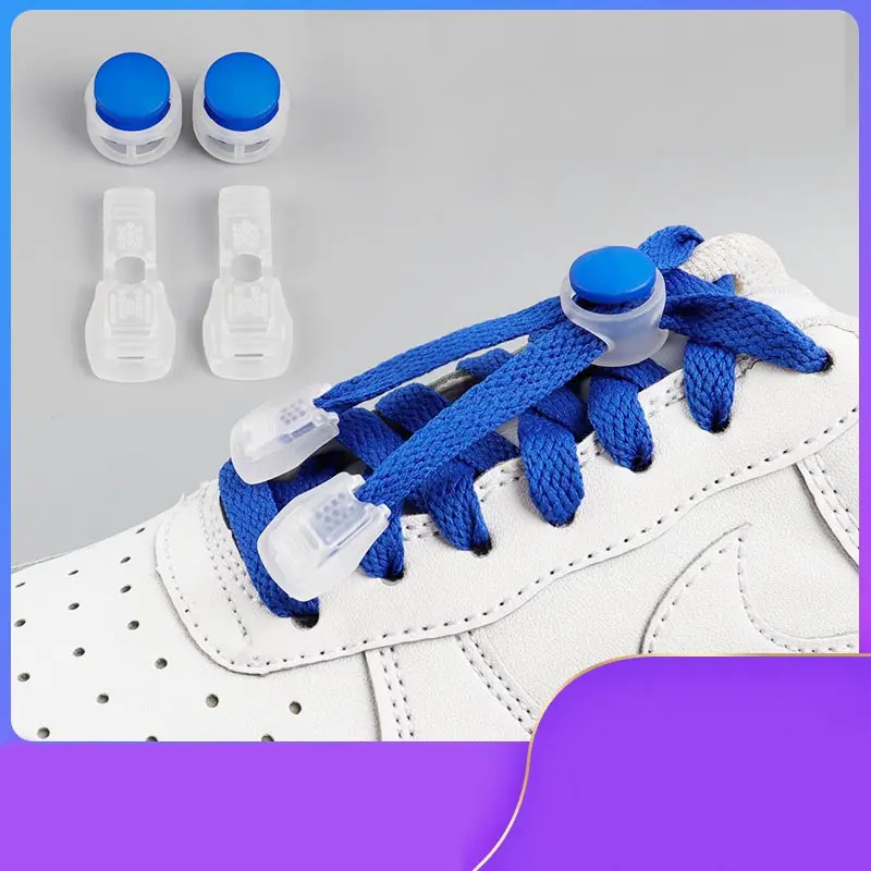 

Детская Пряжка для шнурка без завязывания, пряжка для шнурков, фиксатор, аксессуары, шнурки для обуви, пружинная Пряжка для Nike Air Force 1