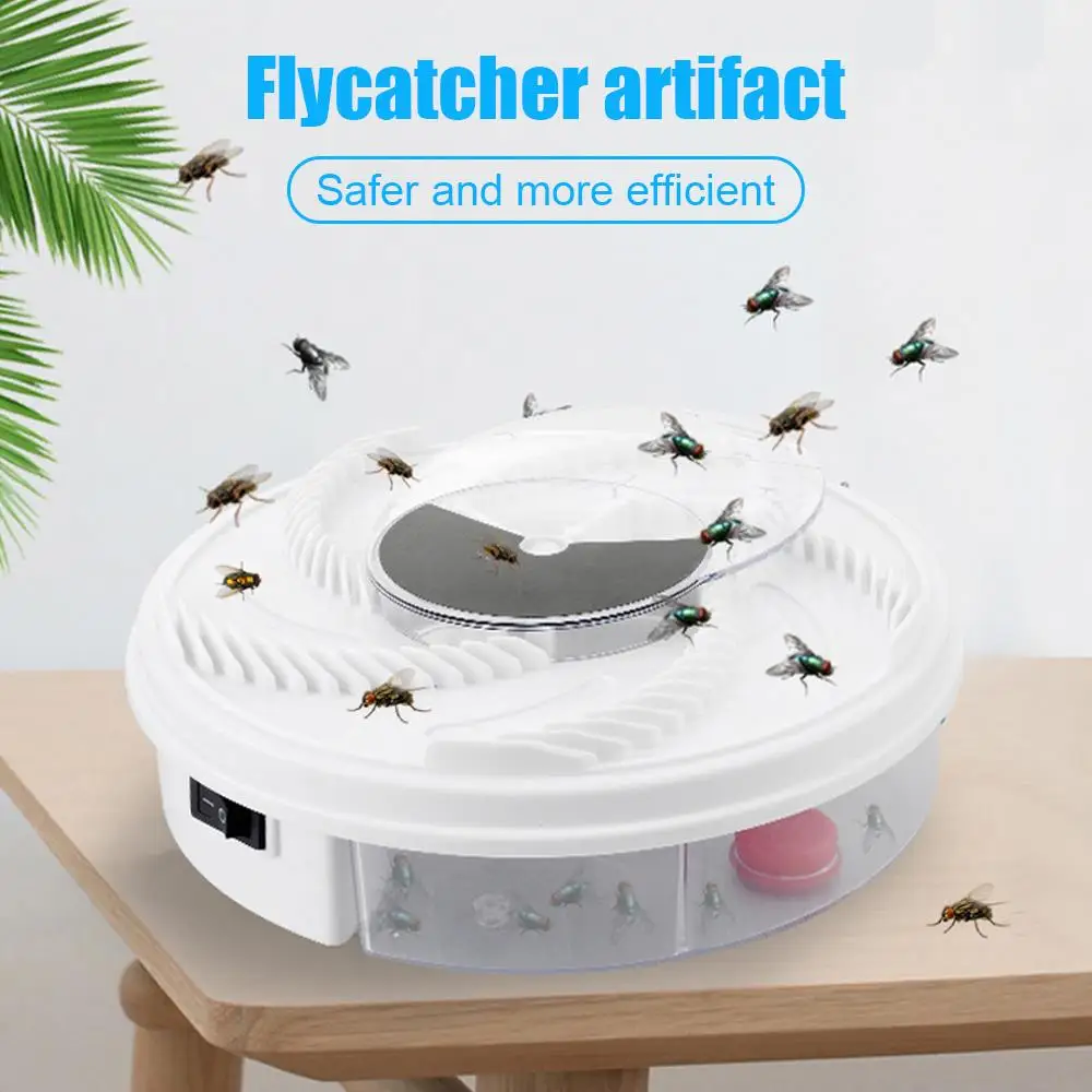 Electric Fly Trap Anti Fly Killer Traps Automatic Flycatcher Device Insect Pest Reject Control Catcher Fly Trap Catching Usb
Electric Fly Trap Anti Fly Killer Traps Automatic Flycatcher Device Insect Pest Reject Control Catcher Fly Trap Catching Usb