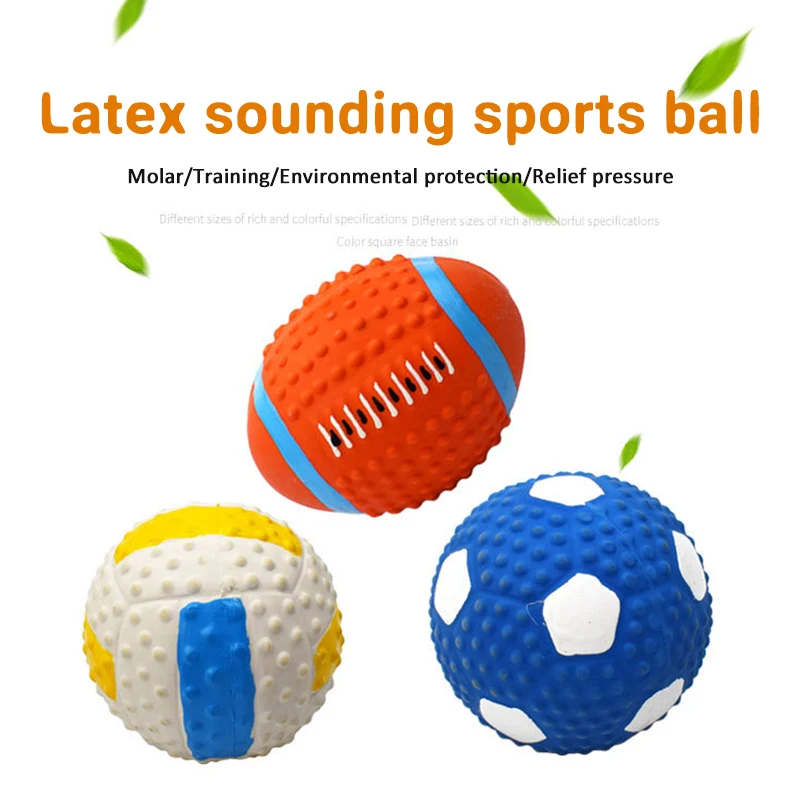 New Dog Toy Interactive Rubber Balls Pet Dog Cat Toys Puppy Toys Chew Tooth Balls Toys Teeth pets cleaning ball sports toys
New Dog Toy Interactive Rubber Balls Pet Dog Cat Toys Puppy Toys Chew Tooth Balls Toys Teeth pets cleaning ball sports toys