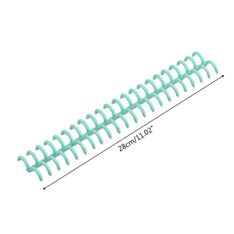 10pcs Plastic Loose Leaf Link Spiral Circles Binder Ring for 30 Holes Notebook Paper Book Stationery F2TA
10pcs Plastic Loose Leaf Link Spiral Circles Binder Ring for 30 Holes Notebook Paper Book Stationery F2TA