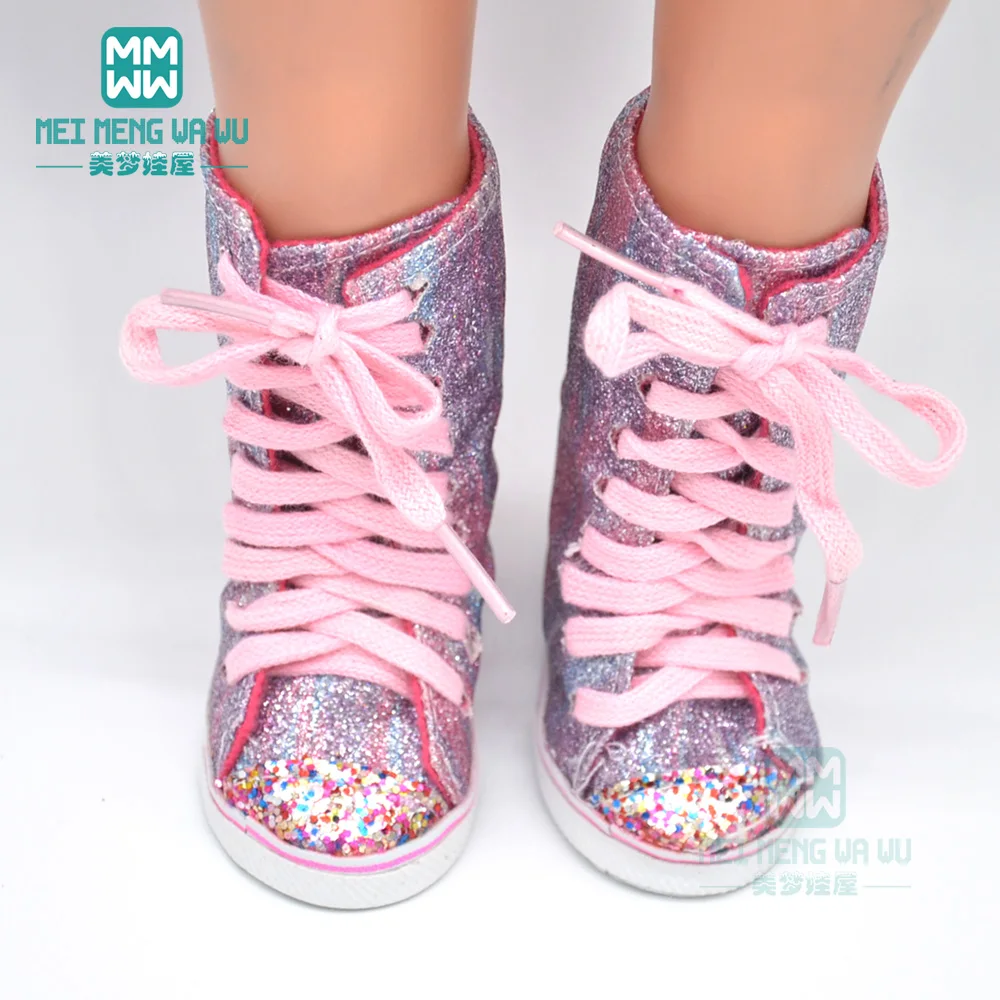 Baby shoes for doll fit 43 cm new born dolls accessories and American doll high boots shoes shoes sneakers
Baby shoes for doll fit 43 cm new born dolls accessories and American doll high boots shoes shoes sneakers