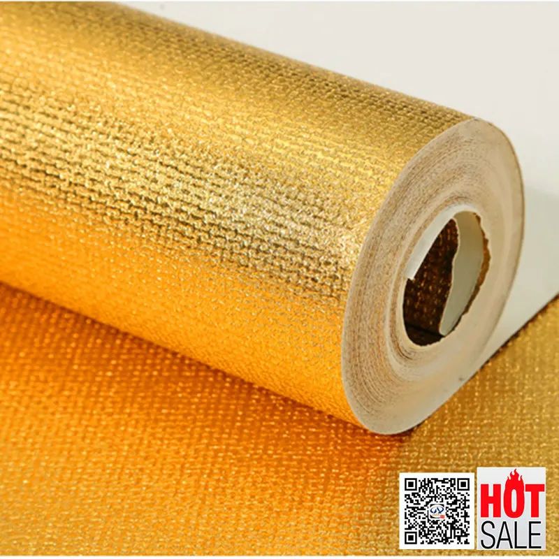 Gold foil wallpaper Golden KTV barber shop hotel living room ceiling 3D wallpaper 
Gold foil wallpaper Golden KTV barber shop hotel living room ceiling 3D wallpaper