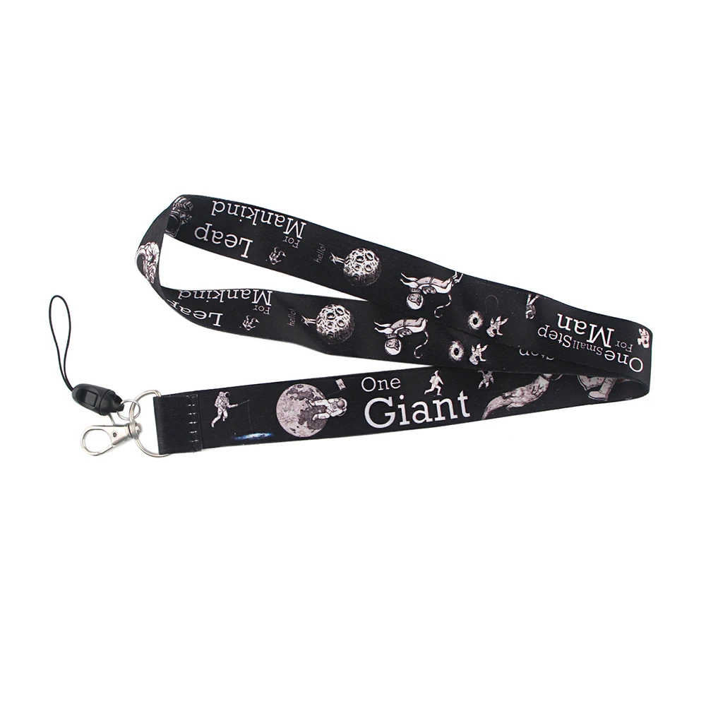 ZF2103 1pcs Astronaut Landed On The Moon Space Walked Exploration Lanyard Badge ID Lanyards Mobile Phone Rope Key Lanyard
ZF2103 1pcs Astronaut Landed On The Moon Space Walked Exploration Lanyard Badge ID Lanyards Mobile Phone Rope Key Lanyard