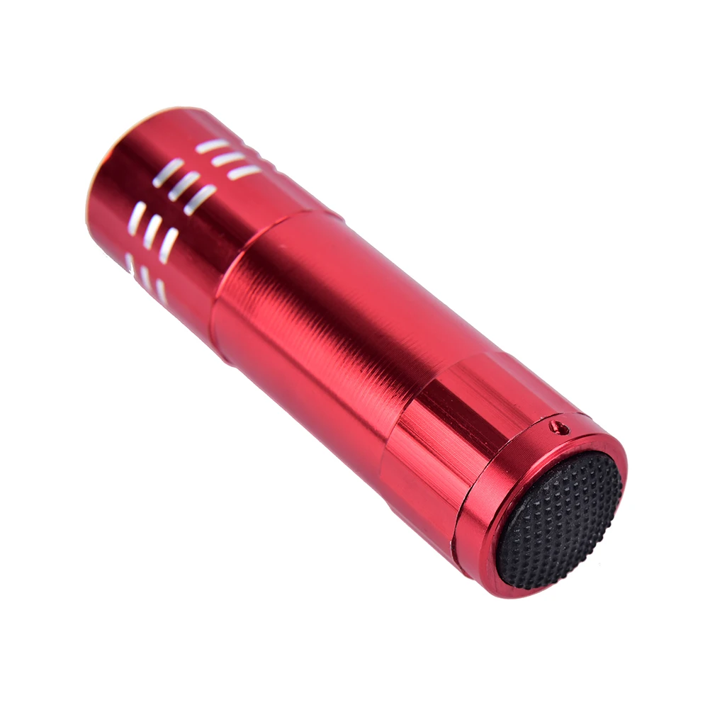1Pc Gel Nail Dryer UV Lamp Portable Mini 9 LED Flashlight For Nail Gel Fast Dry Cure Nail Art Dryer Tools
1Pc Gel Nail Dryer UV Lamp Portable Mini 9 LED Flashlight For Nail Gel Fast Dry Cure Nail Art Dryer Tools