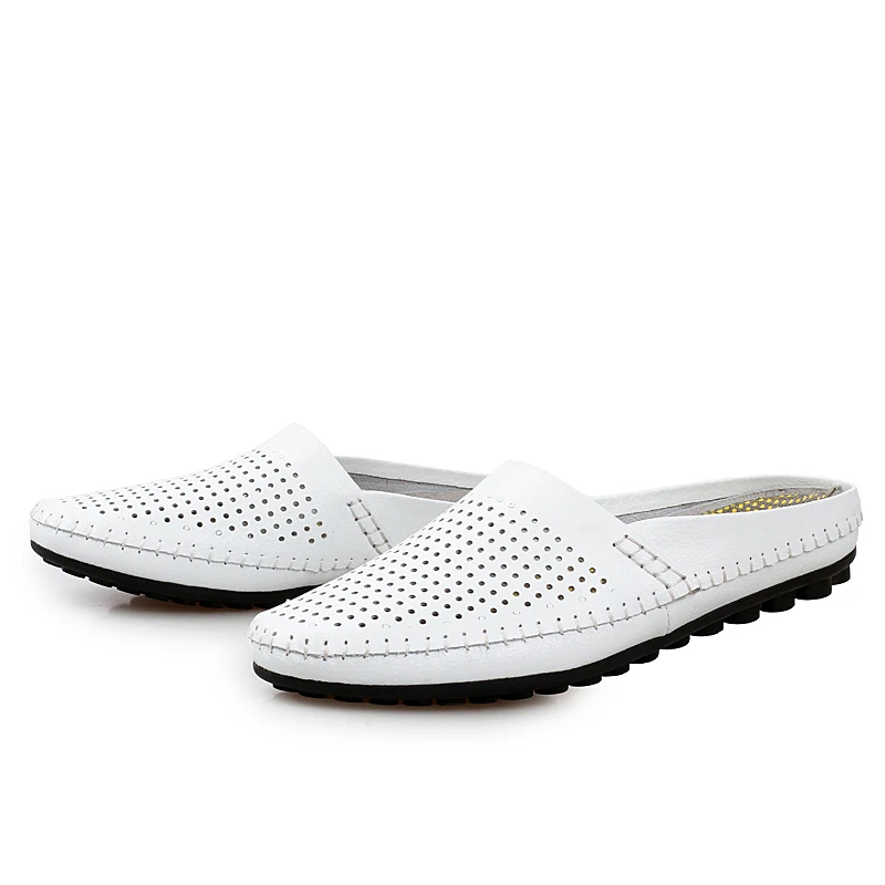Summer Men's Half Slippers Moccasin Shoes Outdoor Beach Casual Shoes Breathable Sandals Handmade High-end Hiking Shoes
Summer Men's Half Slippers Moccasin Shoes Outdoor Beach Casual Shoes Breathable Sandals Handmade High-end Hiking Shoes