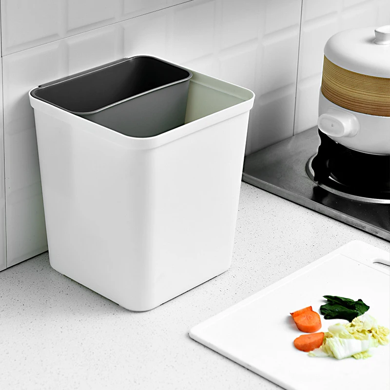 Square Trash Can Household Dry And Wet Garbage Can Living Room Waste Bin For Kitchen White Car Recycle Dustbin Humanized Design
Square Trash Can Household Dry And Wet Garbage Can Living Room Waste Bin For Kitchen White Car Recycle Dustbin Humanized Design