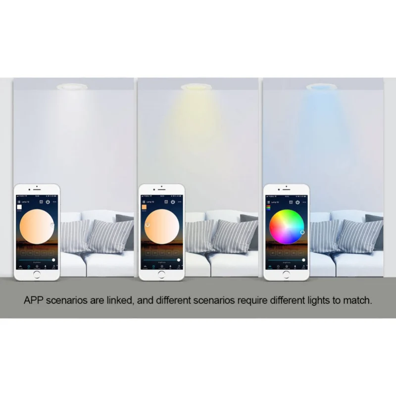 s LED Smart Bluetooth Downlight Embedded Concealed Networking Home Hotel Lighting 
s LED Smart Bluetooth Downlight Embedded Concealed Networking Home Hotel Lighting