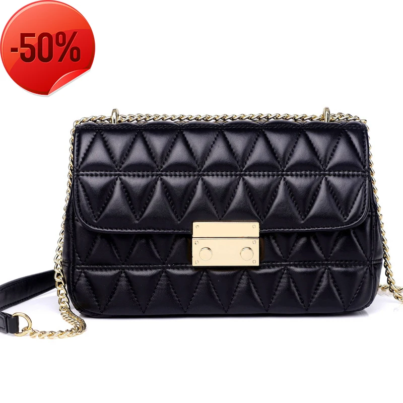 Leather Fashion Genuine Bags for Women High Quality Sheepskin Shoulder Bag Luxury Ladies Handbags Crossbody Bag Bolsas Feminina
Leather Fashion Genuine Bags for Women High Quality Sheepskin Shoulder Bag Luxury Ladies Handbags Crossbody Bag Bolsas Feminina