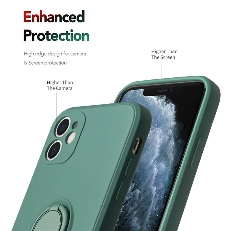 Solid Color Silicon Case for iPhone 11 12 Pro XS Max Mini 7 8 Plus XR X Phone Case Hidden Bracket Car Magnetic Function AntiFall
Solid Color Silicon Case for iPhone 11 12 Pro XS Max Mini 7 8 Plus XR X Phone Case Hidden Bracket Car Magnetic Function AntiFall