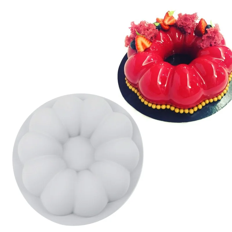 Halloween Pumpkin Silicone Cake Mold for Chocolate Mousse Dessert Pudding Bread Flower Fondant Baking Mold Cake Decorating Tools
Halloween Pumpkin Silicone Cake Mold for Chocolate Mousse Dessert Pudding Bread Flower Fondant Baking Mold Cake Decorating Tools