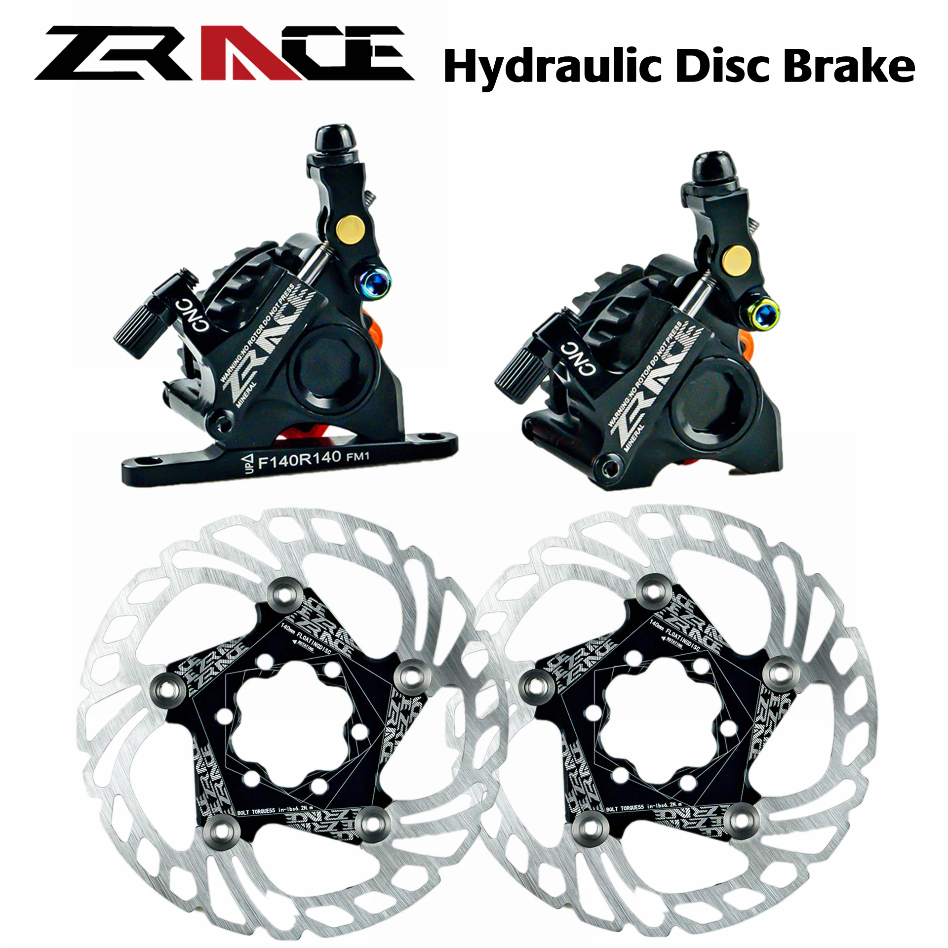 ZRACE BR-002 Cable Actuated Hydraulic Disc Brake For Road Cyclo-cross CX bike, CycloCross
ZRACE BR-002 Cable Actuated Hydraulic Disc Brake For Road Cyclo-cross CX bike, CycloCross