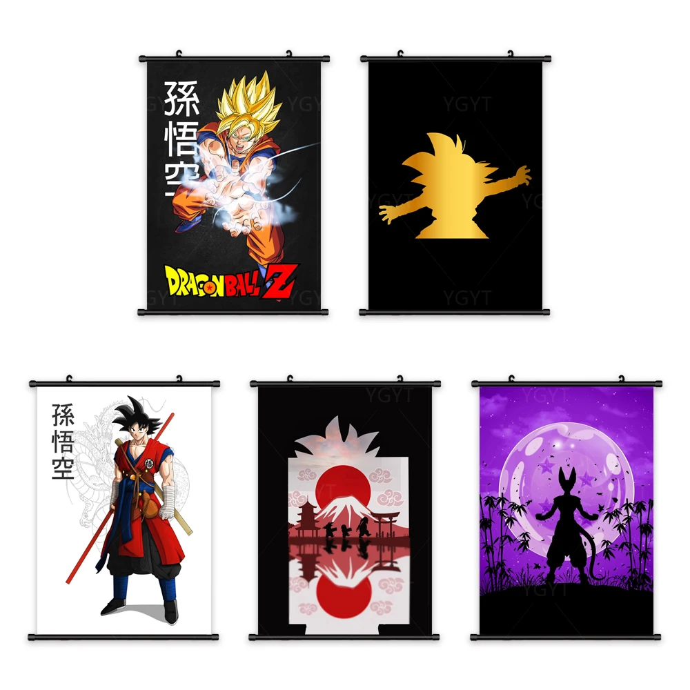Print Japanese Anime Pictures Canvas Home Decor Dragon Ball Poster Plastic Scroll Hanging Painting Bedside Background Wall Art
Print Japanese Anime Pictures Canvas Home Decor Dragon Ball Poster Plastic Scroll Hanging Painting Bedside Background Wall Art
