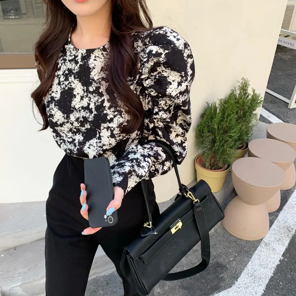 Women Print Blouse Shirt Long Sleeve Office Lady Fashion Spring Casual Vintage Tops Femme
Women Print Blouse Shirt Long Sleeve Office Lady Fashion Spring Casual Vintage Tops Femme